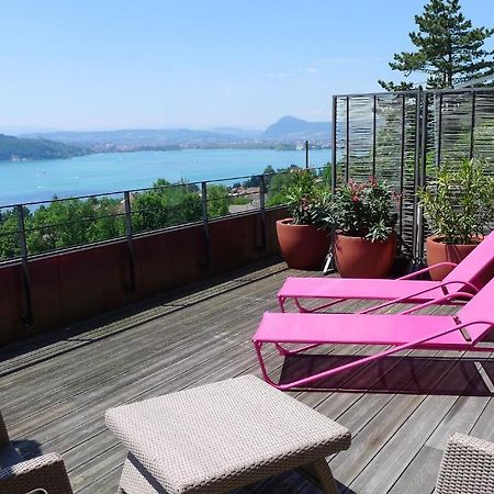 Le Clos Du Lac - Location De Chambres Veyrier-du-Lac Exteriér fotografie