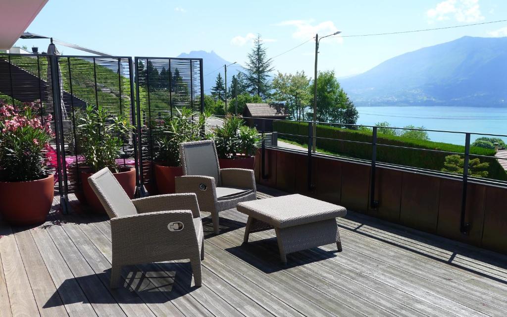 Le Clos Du Lac - Location De Chambres Veyrier-du-Lac Exteriér fotografie